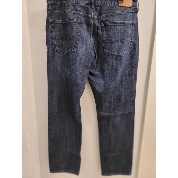 Lucky Brand Jeans Mens 36x32 Blue Denim 221 Original Straight - Great Condition - Picture 4 of 12